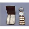 Image 2 : Two Sterling Boxes and a Cigarette Case