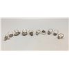 Image 3 : Group of 10 Vintage Rings