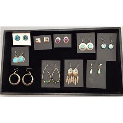 Group of 10 Pairs of Earrings