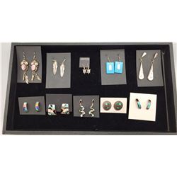 Group of 10 Pairs of Earrings