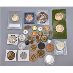 Group of Misc. Trade Tokens and Coins