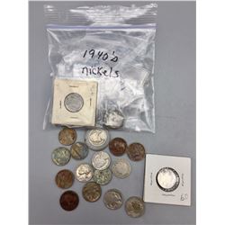 Vintage and Antique Nickel Collection