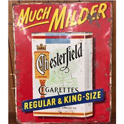 Vintage Chesterfield Cigarette Sign