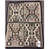 Image 7 : Unique Four Panel Navajo Textile