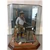 Image 1 : Dee Flagg Wood Carving with Case - Ranch Hand