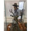 Image 7 : Dee Flagg Wood Carving with Case - Ranch Hand