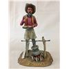 Image 1 : Dee Flagg Wood Carving - Chuck Wagon Cook