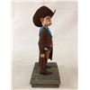 Image 2 : Cecil Wakefield Wood Carving - Cowboy with Gun