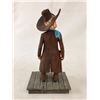 Image 3 : Cecil Wakefield Wood Carving - Cowboy with Gun