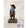 Image 6 : Cecil Wakefield Wood Carving - Cowboy with Gun