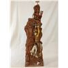 Image 2 : “Hang in There” Wood Carving