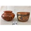 Image 7 : 2 Vintage Hopi Pots