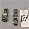 Image 8 : Pair of Vintage Watch Bracelets