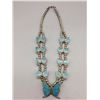 Image 2 : Unique Butterfly - Squash Style Necklace