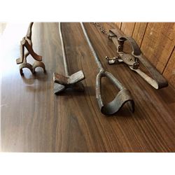 Group Branding Irons and Trap