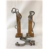 Image 2 : Two Crockett Renalde Bits and Pair of Spurs