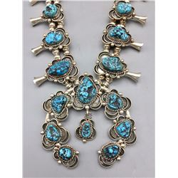 Vintage Squash Blossom Necklace