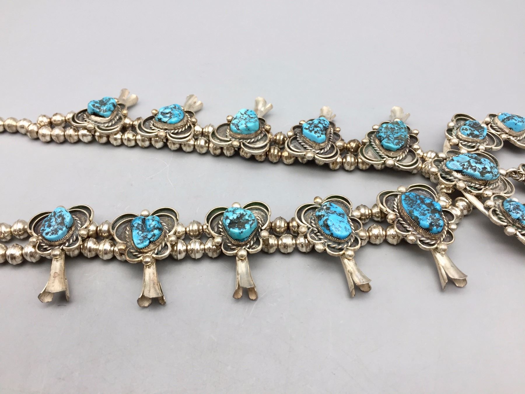 Vintage Squash Blossom Necklace