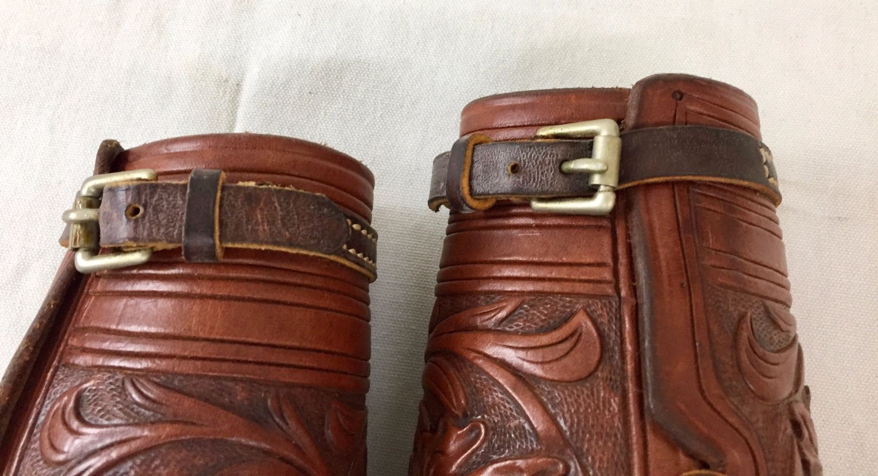 Like New Leather Cowboy Wrist Cuffs Western Trading Post