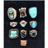 Image 2 : Group of 10 Vintage Rings