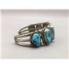 Image 2 : Vintage Seven Stone Turquoise Bracelet