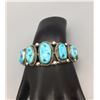 Image 6 : Vintage Seven Stone Turquoise Bracelet