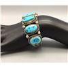 Image 7 : Vintage Seven Stone Turquoise Bracelet