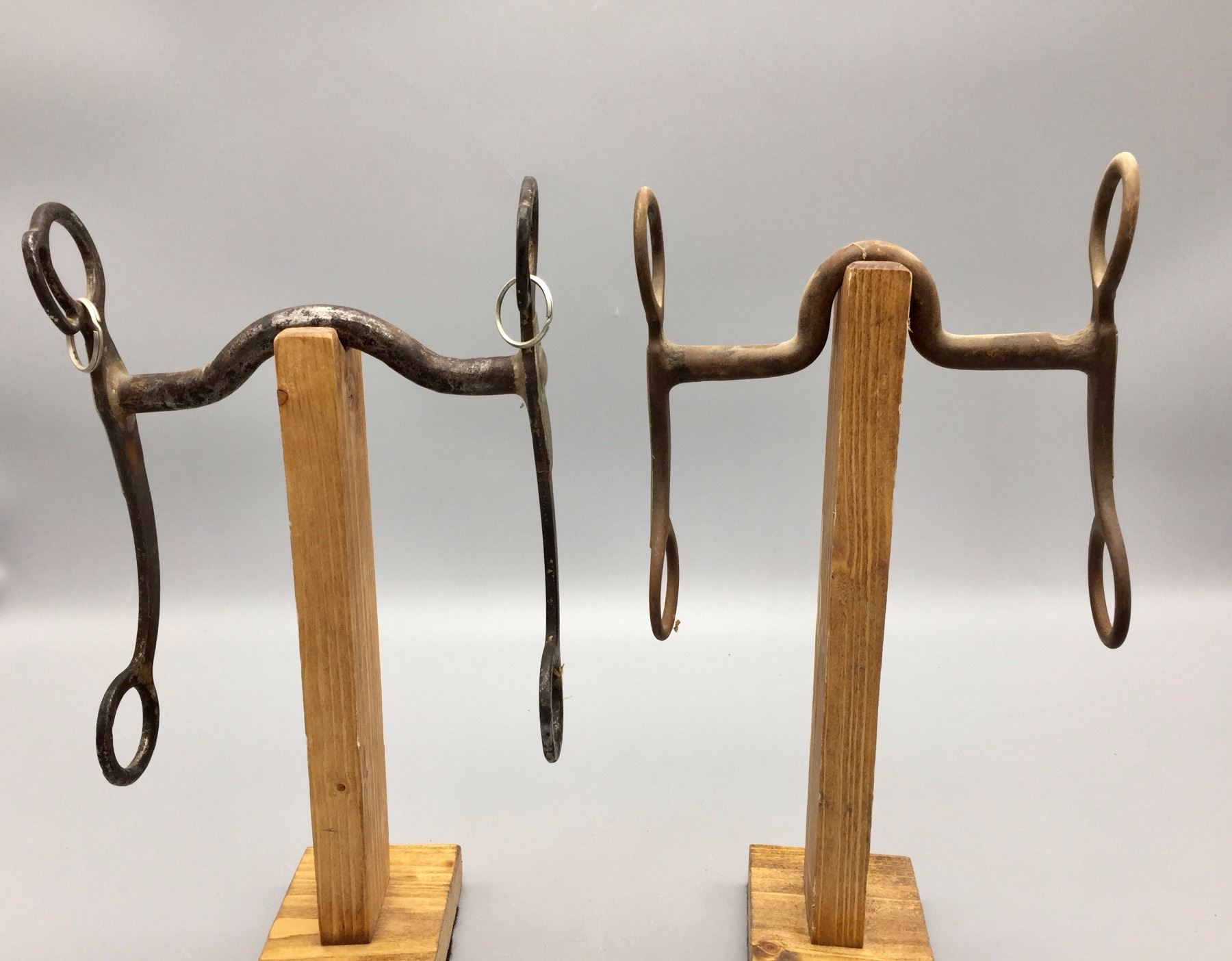 Two Antique Horse Bits