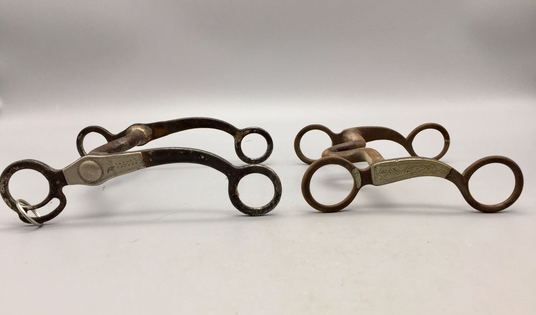 Two Antique Horse Bits