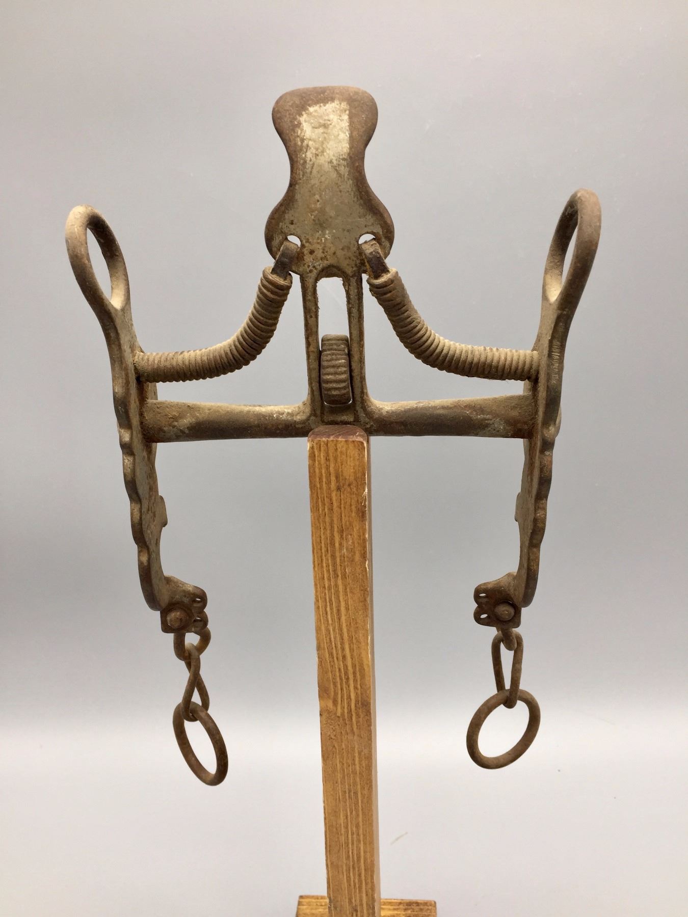 Antique Buermann Spade Horse Bit