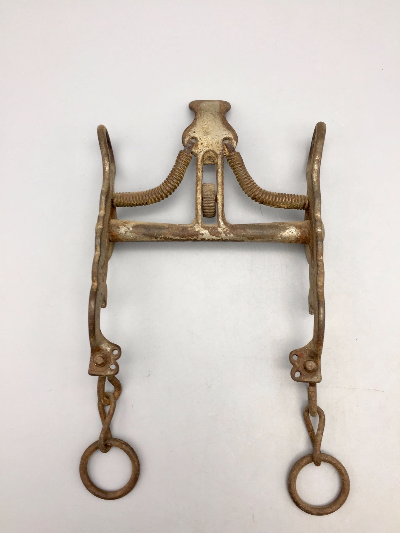 vintage A Buermann style Single cowboy Spur&straps 1890s vintage A Buermann style Single cowboy Spur&straps 1890s