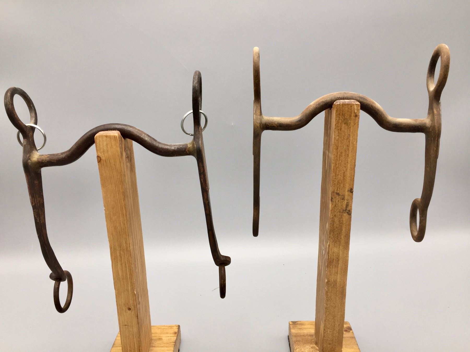 Two Unique Antique Kelly Horse Bits