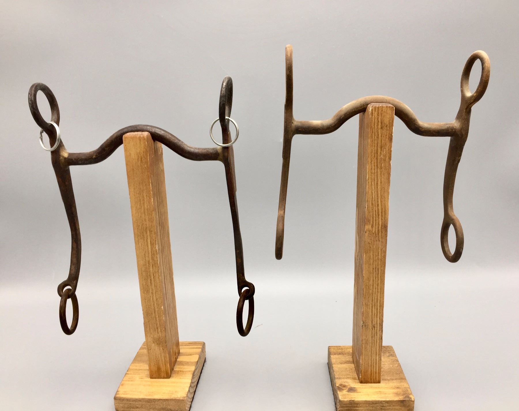 Two Unique Antique Kelly Horse Bits