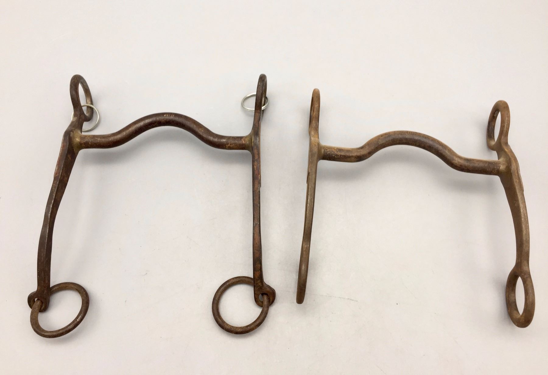 Two Unique Antique Kelly Horse Bits