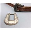 Image 3 : Two Sterling Silver Belt Buckles and Belt