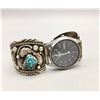 Image 1 : Vintage Turquoise Watch Bracelet