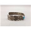 Image 2 : Turquoise and Sterling Silver Bracelet - Yellowhorse