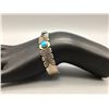 Image 8 : Turquoise and Sterling Silver Bracelet - Yellowhorse