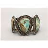 Image 1 : Nice Three Stone Vintage Turquoise Bracelet