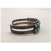 Image 2 : Vintage Two Row Fred Harvey Era Bracelet