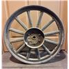 Image 2 : Antique Model T Wood Spoke Wheel