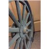 Image 4 : Antique Model T Wood Spoke Wheel
