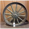 Image 5 : Antique Model T Wood Spoke Wheel