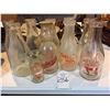 Image 10 : 10 Vintage Milk Bottles