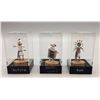 Image 1 : 3 Mini Kachinas - Lawrence Namoki