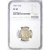 Image 1 : 1927-S BUFFALO NICKEL NGC XF-45
