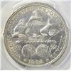 Image 3 : 1892 COLUMBIAN COMMEM HALF PCGS MS-62