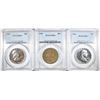 Image 1 : 3 PCGS PROOF FRANKLIN HALVES