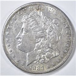 1883-S MORGAN DOLLAR CH AU