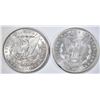 Image 2 : 1884-O & 90 MORGAN DOLLARS CH BU